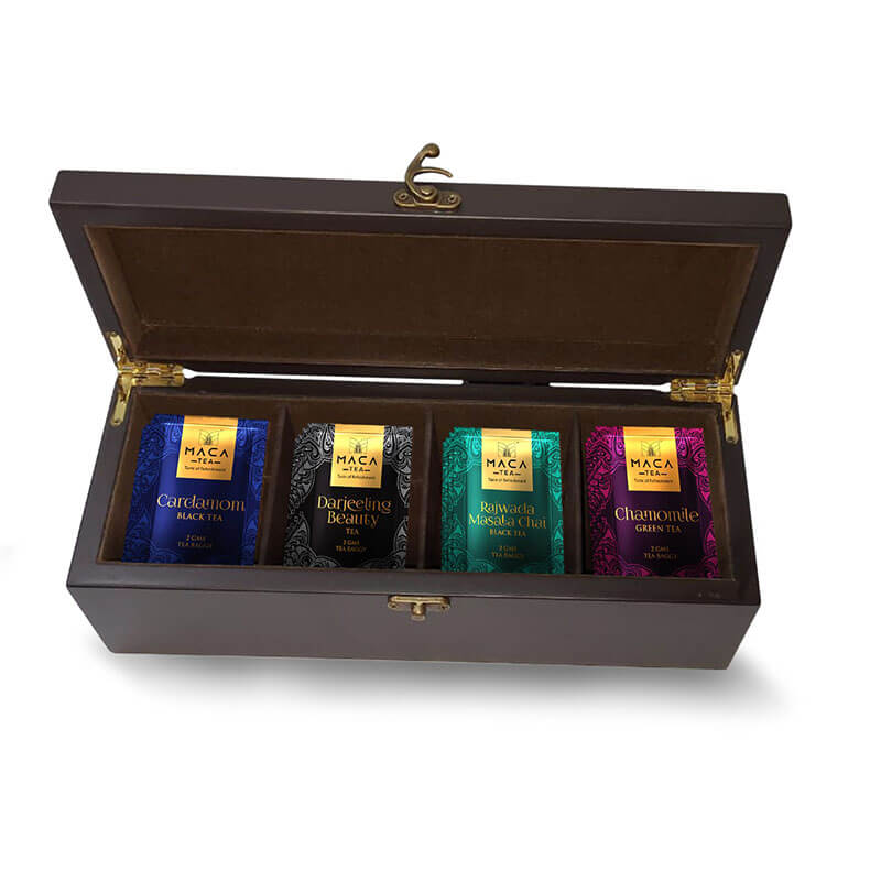 4 Variety Assorted Tea Gift Set - Maca Tea