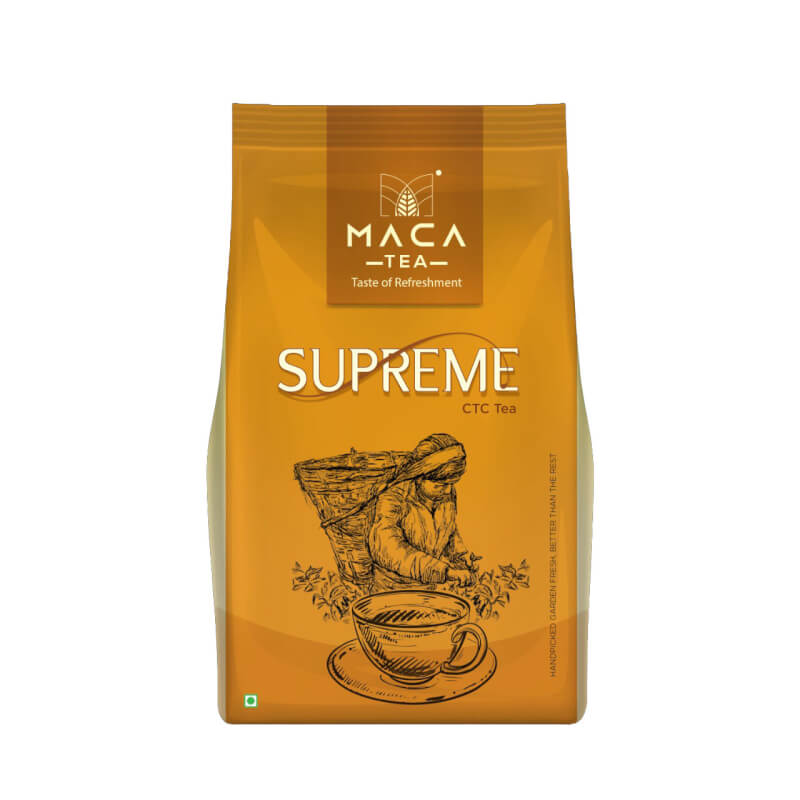 Shop Supreme High-Grown CTC Tea Online - Assam CTC Tea - Maca Tea